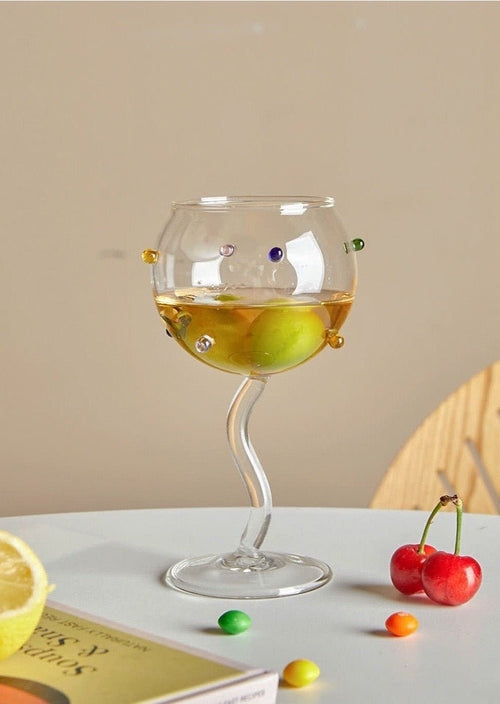 Sprinkles Wine Glass