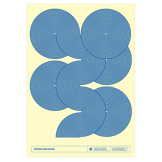 Water & Sand Poster