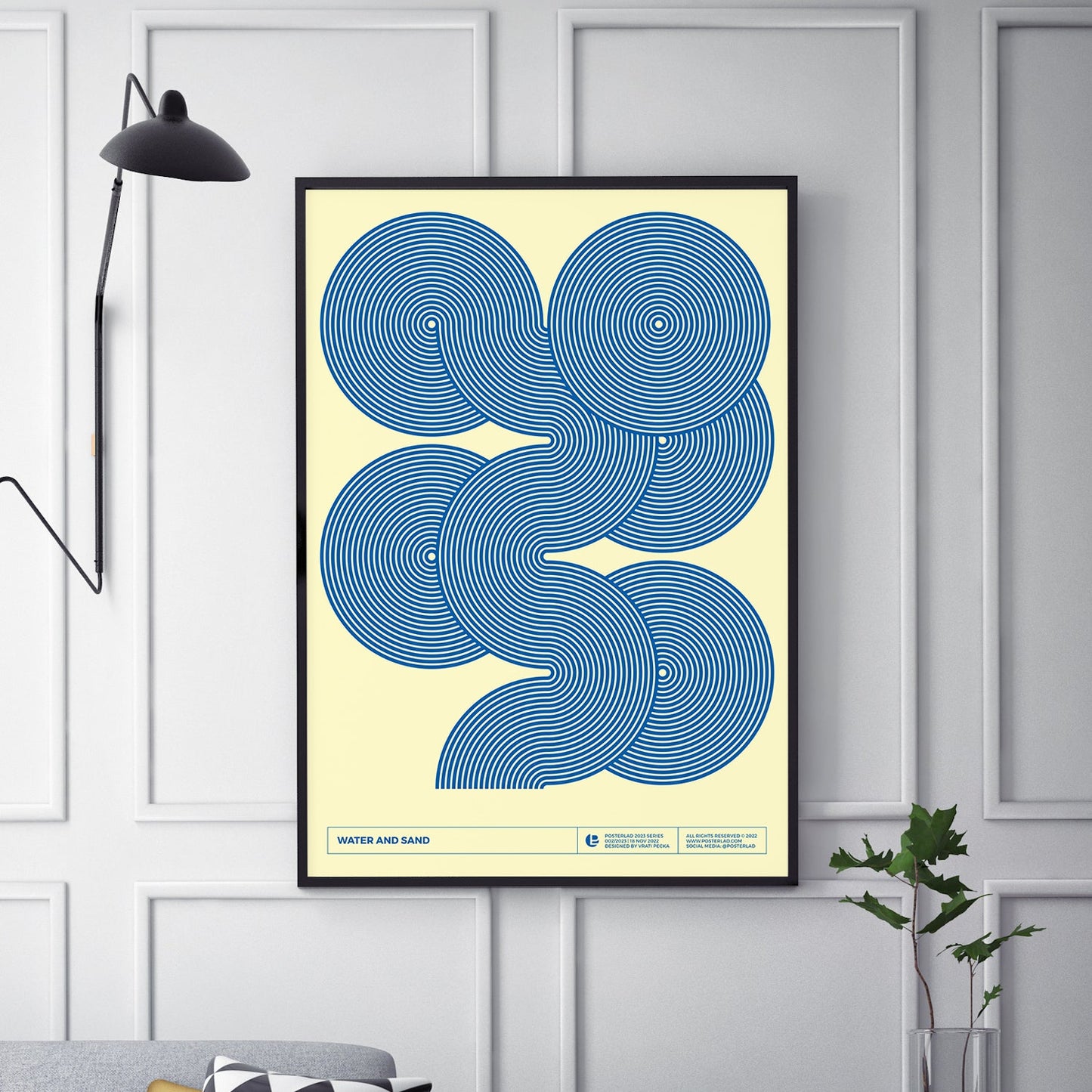 Water & Sand Poster