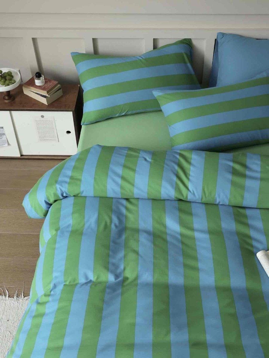 Striped Duvet Cover Set