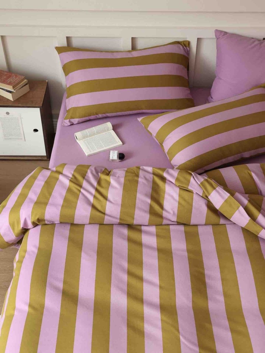 Striped Duvet Cover Set