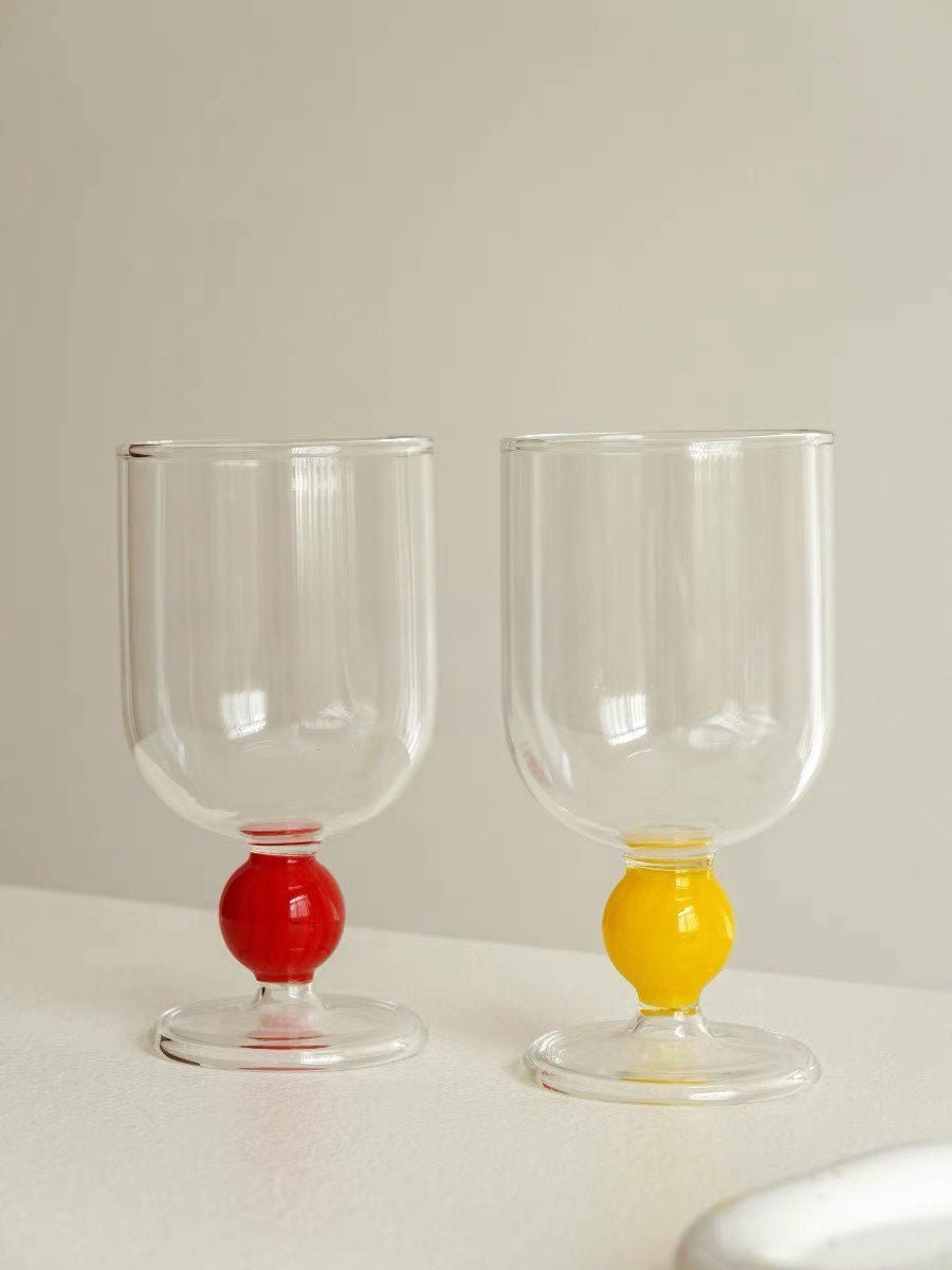 Gumballs Wine Glass