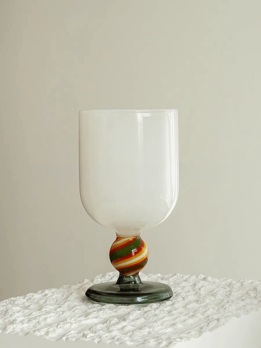 Gumballs Wine Glass