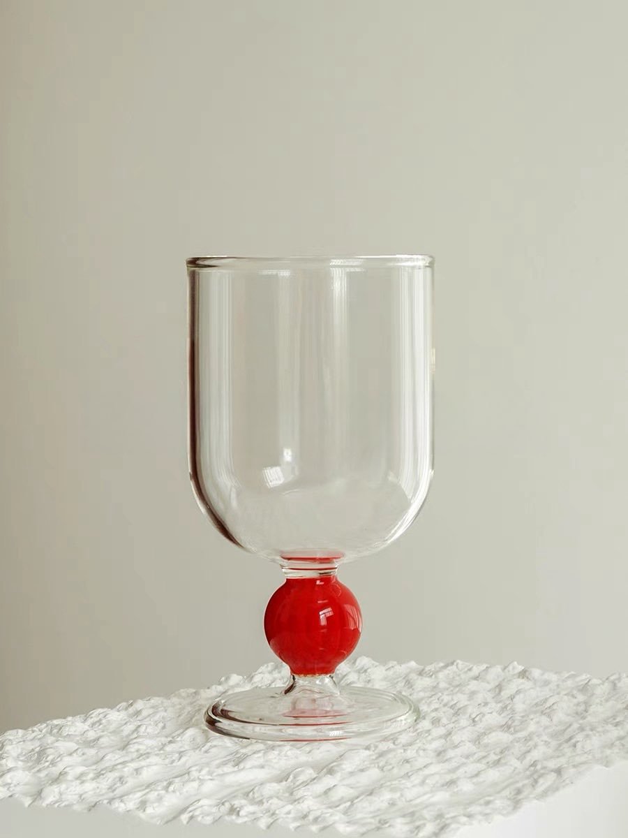 Gumballs Wine Glass