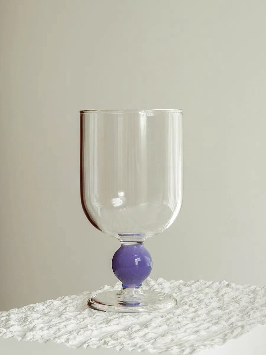 Gumballs Wine Glass