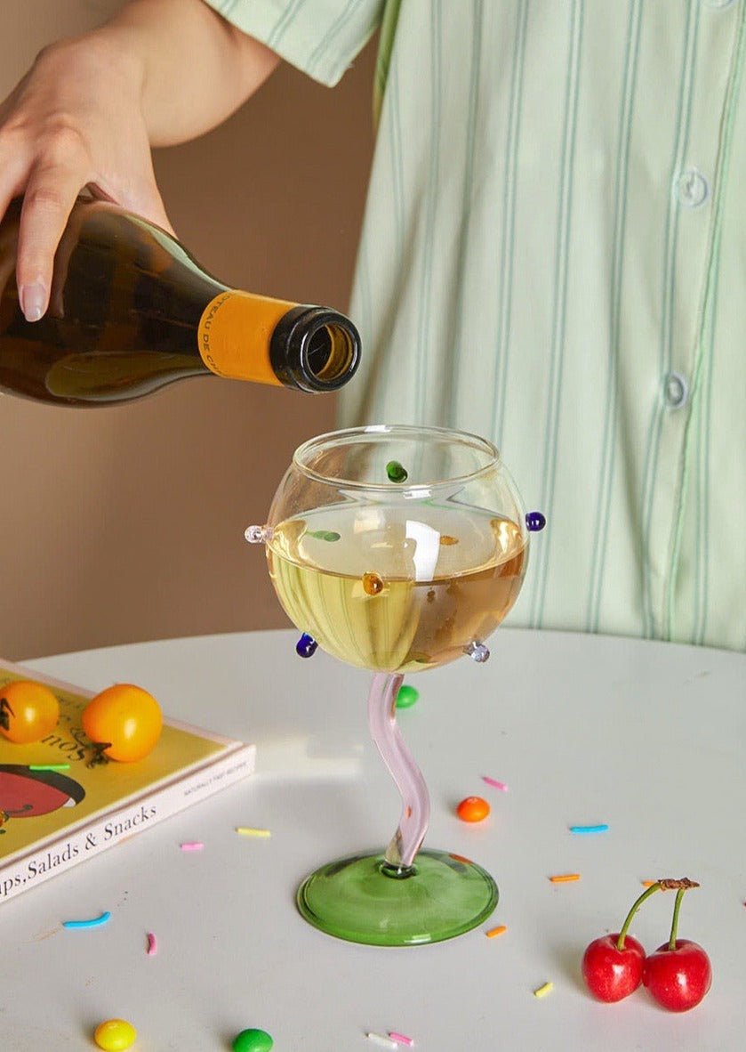 Sprinkles Wine Glass