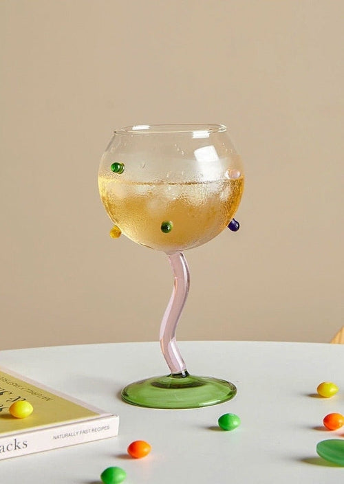 Sprinkles Wine Glass