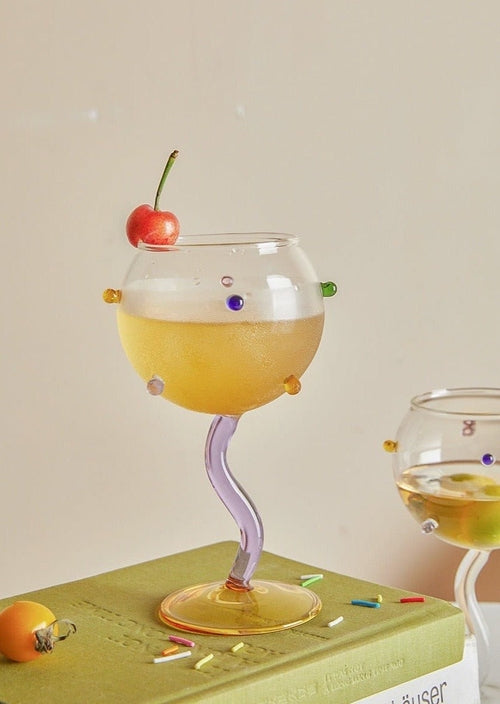 Sprinkles Wine Glass