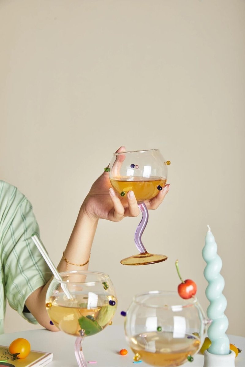 Sprinkles Wine Glass