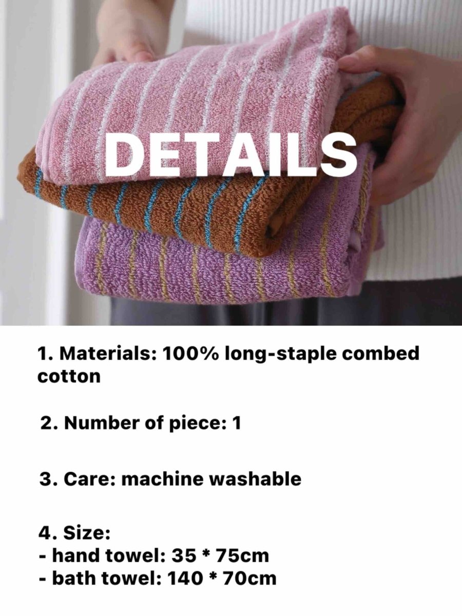 Soft Striped Towel