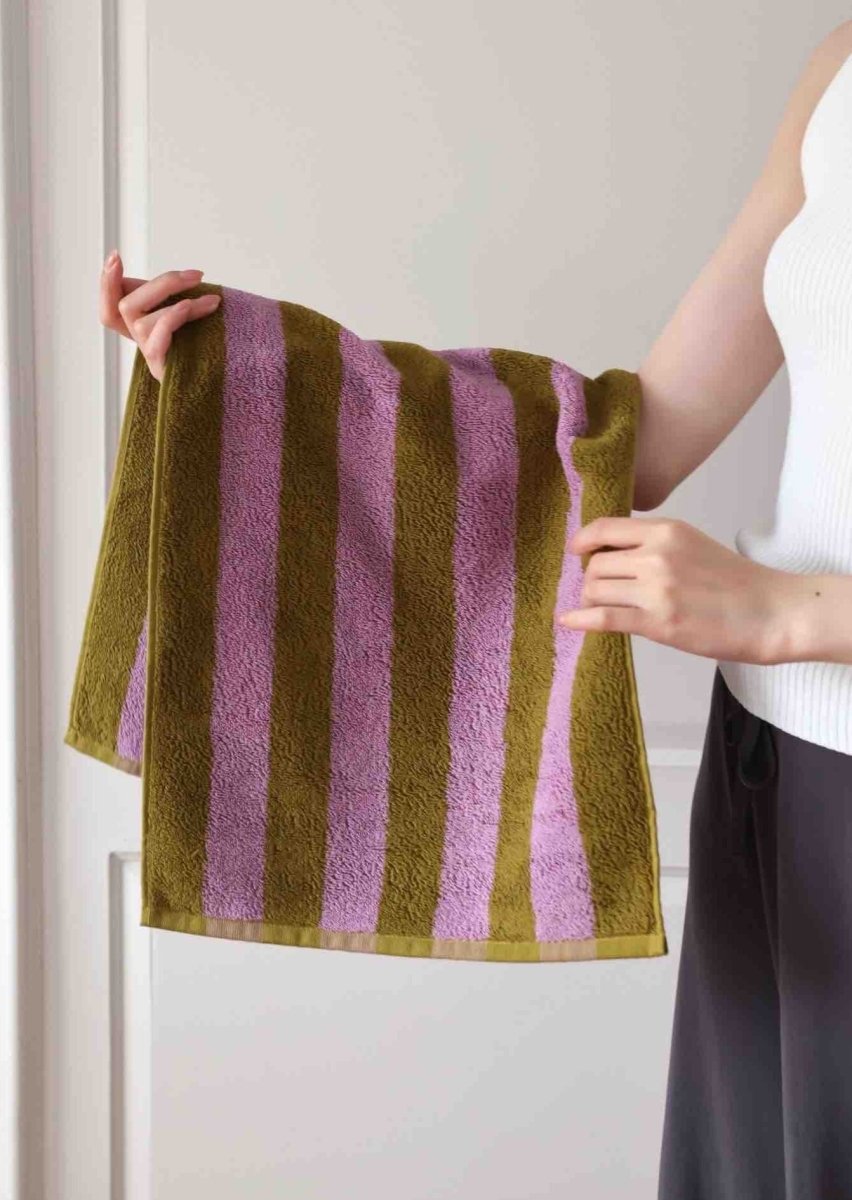Striped Bath Towel