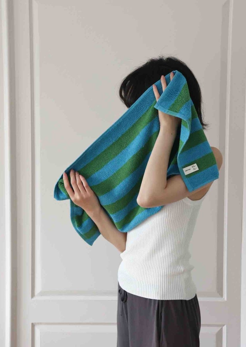 Striped Bath Towel
