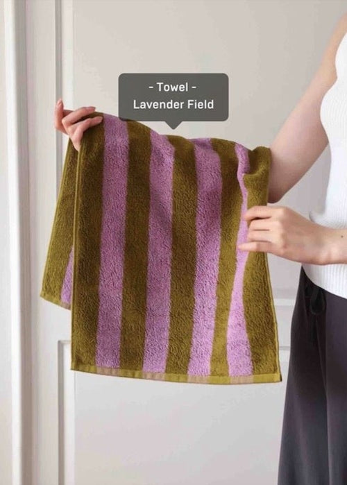 Striped Bath Towel