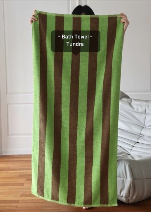 Striped Bath Towel
