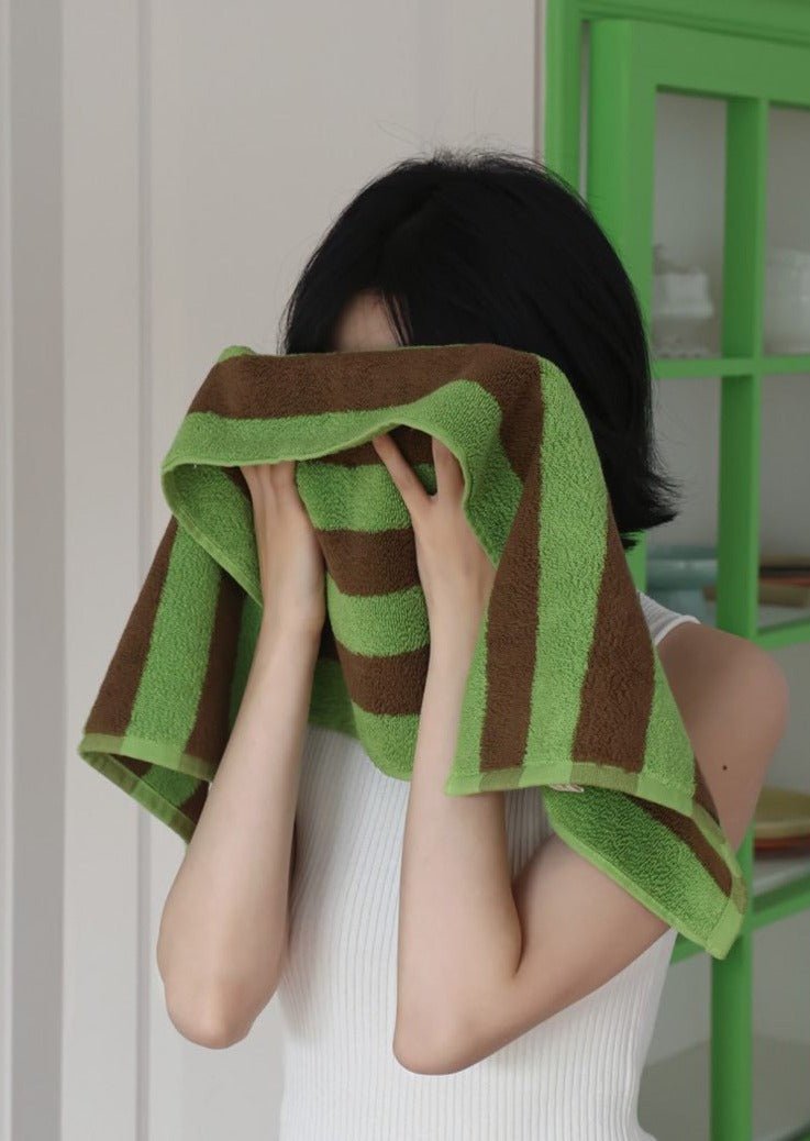 Striped Bath Towel