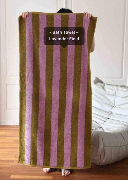 Striped Bath Towel