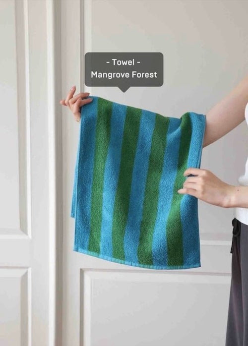 Striped Bath Towel